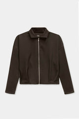 Sculpted Zip-Up
