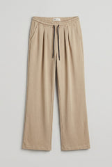 Pleeted Wide Leg Trouser
